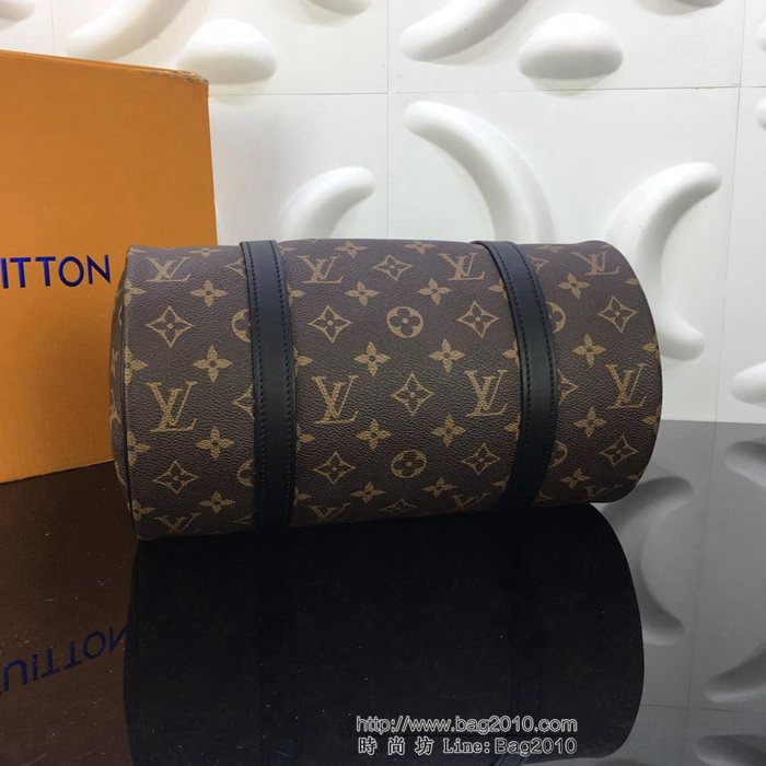 路易威登LV 頂級原單 M44479 PAPILLON手袋 中古來襲 造型經典 皮質手柄斜挎包  YDH2374